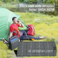 نظام الطاقة الشمسية Whaylan 600W مع 2 حالة طوارئ